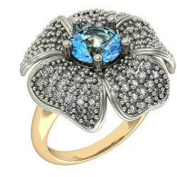  beautiful ring flower 3D print model