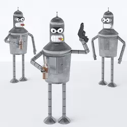 Bender  3D model