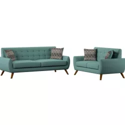 Bice 2 Piece Living Room Set Low-poly  3D model