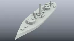 Brazilian Ironclad Silvado 3D print model