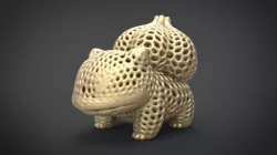 Bulbasaur Voronoi  3D print model