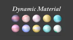 C4D Dynamic Material Texture