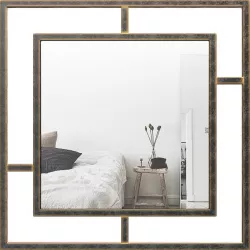 Camber Square Accent Mirror TDBG1014 3D model