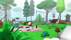 Campsite -  Camping Pack Low-poly  3D model