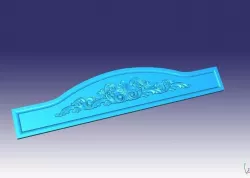 Carved  panel 3D model