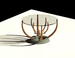 Center table 3D print model