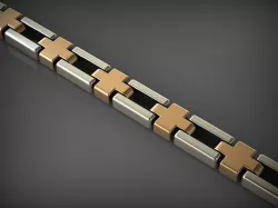Chain link 145 3D print model
