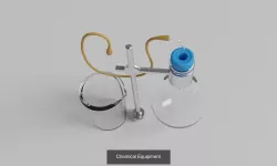 Chemical test-tubes 3D Model Collection
