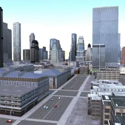 City Block 3D model