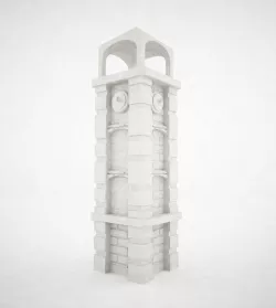 Clock Tower 3D model
