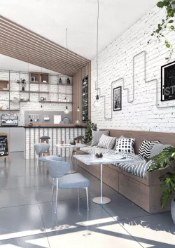 Coffee Bar 3D model