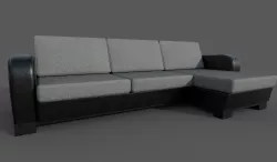 Corner sofa 3D model