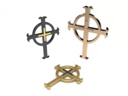 Cross 3D model