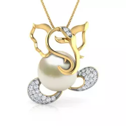 Cut-Out Ganesha Pendant 3D print model