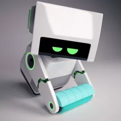 Cute robot 3D model