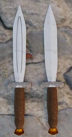 Daggers Low-poly  3D model