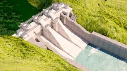 Dam 3d model 3D model
