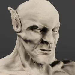 Dark Elf 3D model