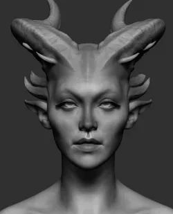 Demon Girl 3D model
