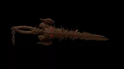 demonic sword  3D print model