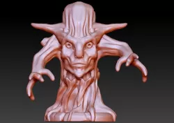 Devil Tree 3D print model