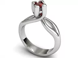 Diamond ring 3D print model