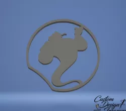 Disney Inspired Mouse Ears - Aladdin Genie 3D print model