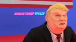 Donald Trump Rigged Animated Character 2018 3D model