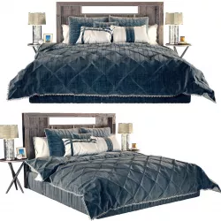 Drucilla Comforter Set HMPT1817 3D model
