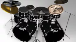 Drum set 3D model