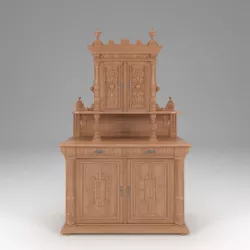 Empire Style Cabinet 3D model