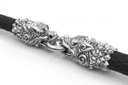 End pieces for bracelets dragon 5 mm 3D print model
