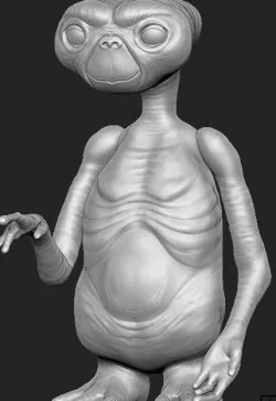 ET Alien 3D print model