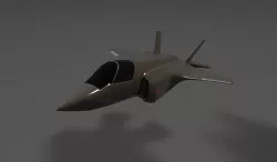 F-35 Printable Plane Model 3D print model
