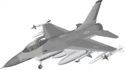 F16 C Fighting Falcon 3D model