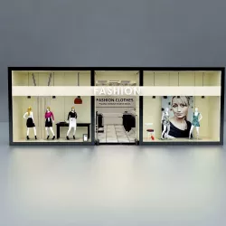 Fashion store 3D model