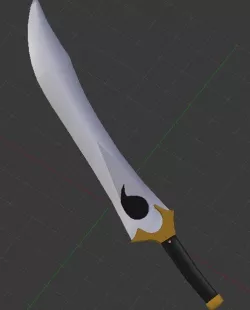 Fate Stay Night Yang Blade 3D model