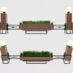Fencing 3D model