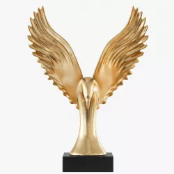 Figurine Gold Eagle Wing 3D model