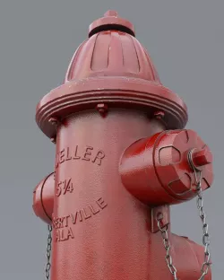 fire hydrant 3D model