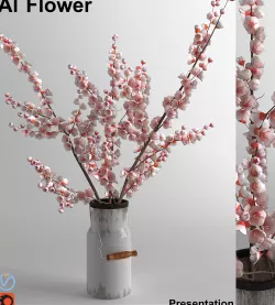 flower  3D model