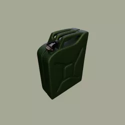 Fuel can 3D model