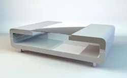 Futuristic table 3D model