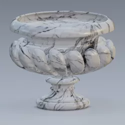 Garden urn planter01 3D model