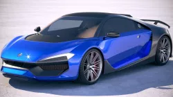 Generic Supercar 2018 3D model