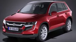Generic SUV Crossover 2017 3D model