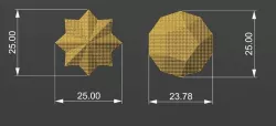 Geometric Pendant 3D model