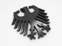 German Eagle 3D model