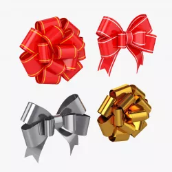Gift bow 3D model