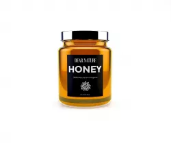 Glass Jar  Honey Jar  Kitchen Jar 3D model